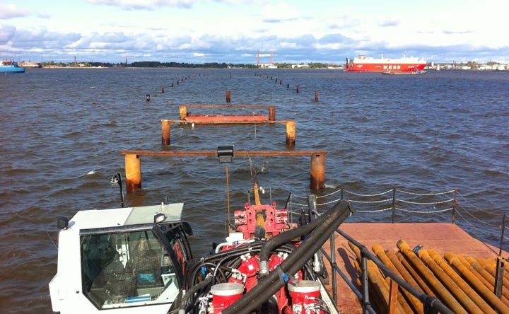 Offshore drilling 2300m