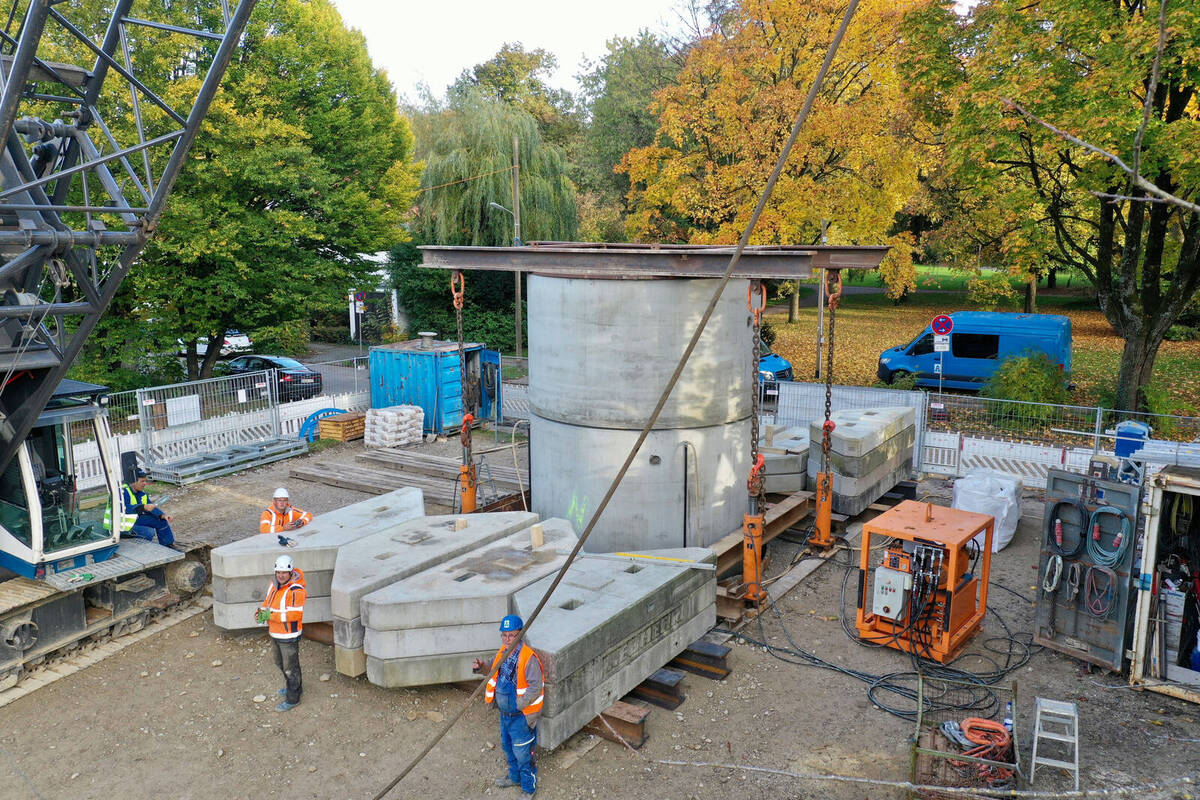 shaft for filter well